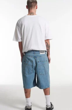 Jeans^The Ragged Priest Skater Shorts Mid Blue