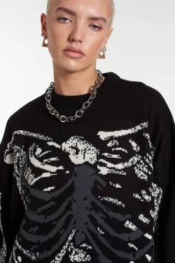 Knitwear & Sweats^The Ragged Priest Skeleton Knit Jumper