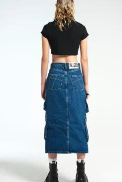 Skirts & Shorts^The Ragged Priest Soda Combat Skirt - Blue