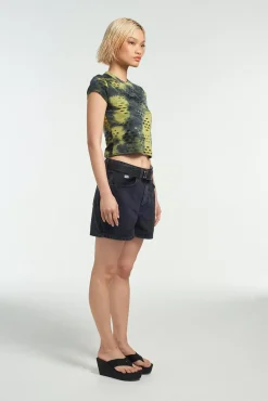 T-Shirts & Tops^The Ragged Priest Species Acid Wash Baby Tee