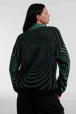Knitwear & Sweats^The Ragged Priest Spiral Mock Jumper