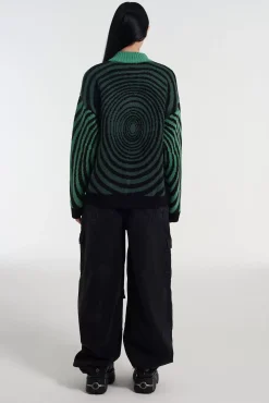 Knitwear & Sweats^The Ragged Priest Spiral Mock Jumper