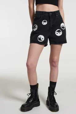 Skirts & Shorts^The Ragged Priest Spree Shorts Charcoal