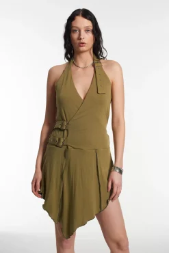 Dresses^The Ragged Priest Stranded Halter Neck Dress