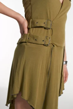 Dresses^The Ragged Priest Stranded Halter Neck Dress