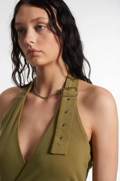 Dresses^The Ragged Priest Stranded Halter Neck Dress