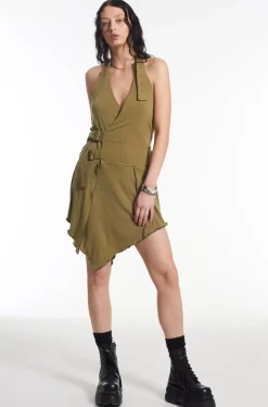 Dresses^The Ragged Priest Stranded Halter Neck Dress