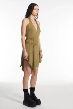 Dresses^The Ragged Priest Stranded Halter Neck Dress