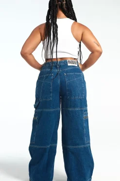 Jeans^The Ragged Priest Sweeper Jean Blue