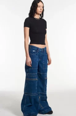 Jeans^The Ragged Priest Sweeper Jean Blue