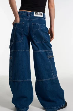 Jeans^The Ragged Priest Sweeper Jean Blue