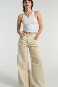 Jeans^The Ragged Priest Sweeper Jean - Stone