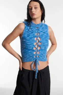 T-Shirts & Tops^The Ragged Priest Tide Lace Front Top