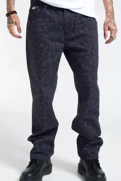 Jeans^The Ragged Priest Trademark Straight Leg Jean - Charcoal