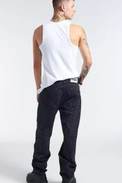 Jeans^The Ragged Priest Trademark Straight Leg Jean - Charcoal