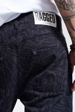 Jeans^The Ragged Priest Trademark Straight Leg Jean - Charcoal