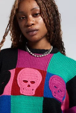 Knitwear & Sweats^The Ragged Priest Triple Skull Knit