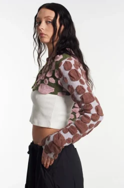 Knitwear & Sweats^The Ragged Priest Trip Super Cropped Cardigan