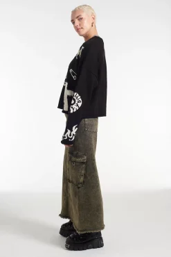 Knitwear & Sweats^The Ragged Priest Vandal Knit Black