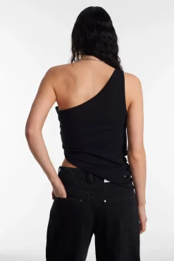 T-Shirts & Tops^The Ragged Priest Web Slashed Vest Top