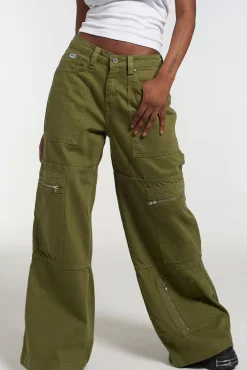 Jeans^The Ragged Priest Zip Sweeper Jean - Stone
